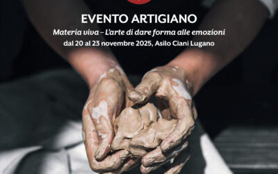 Evento Artigiano Lugano – Materia viva, l’arte di dare forma alle emozioni